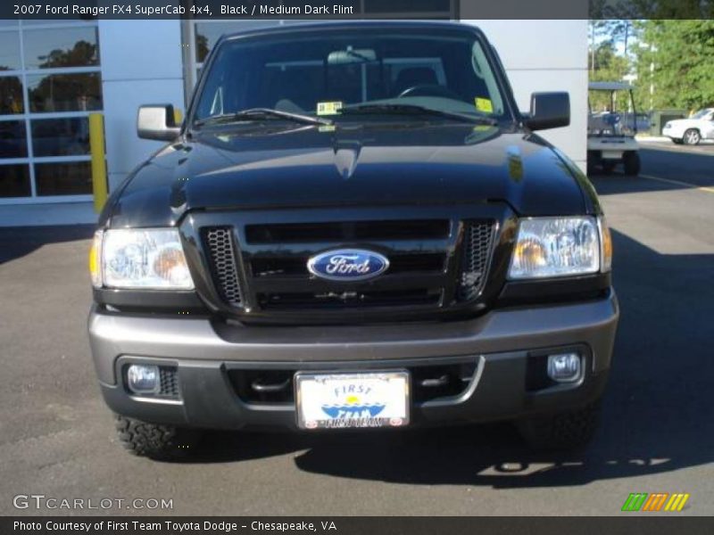 Black / Medium Dark Flint 2007 Ford Ranger FX4 SuperCab 4x4