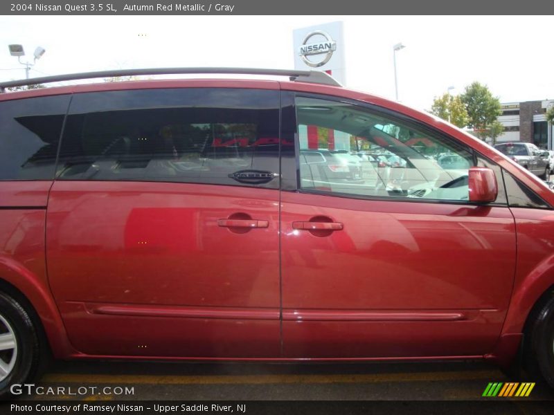 Autumn Red Metallic / Gray 2004 Nissan Quest 3.5 SL