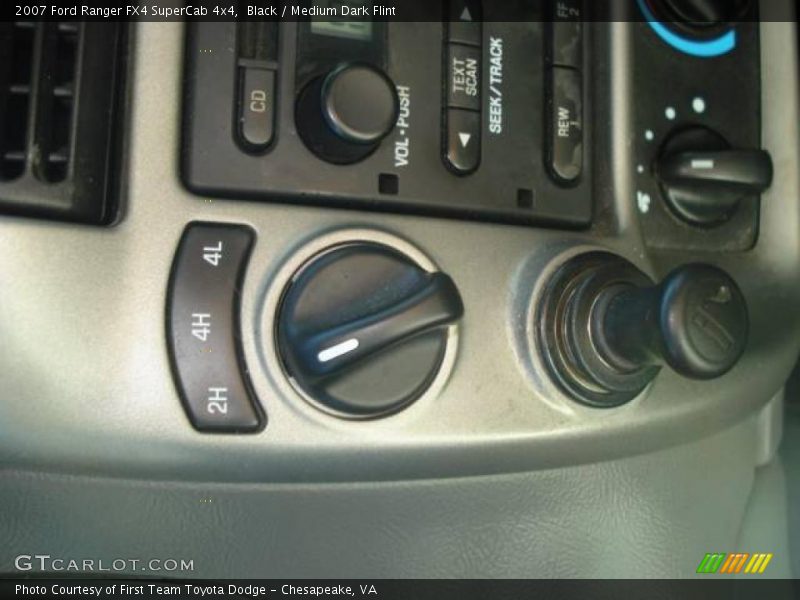 Black / Medium Dark Flint 2007 Ford Ranger FX4 SuperCab 4x4