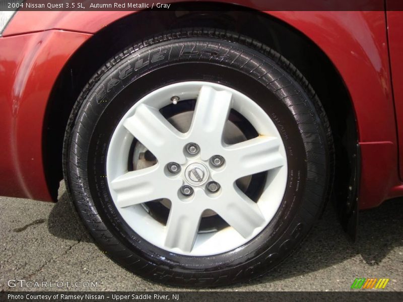 Autumn Red Metallic / Gray 2004 Nissan Quest 3.5 SL