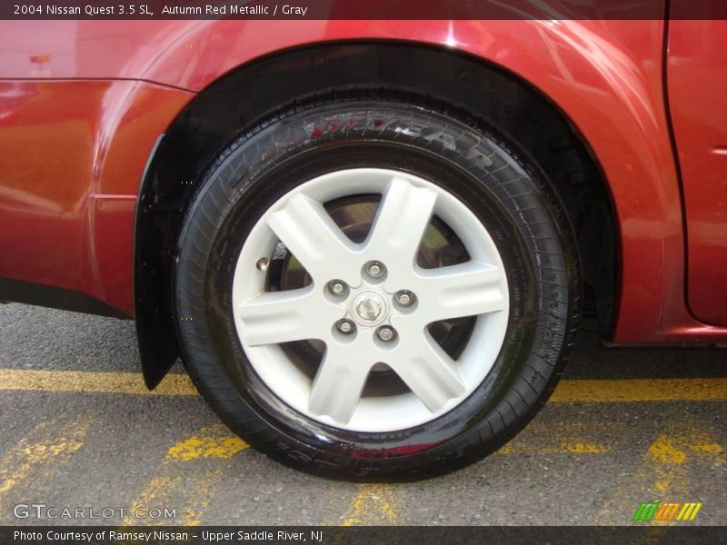 Autumn Red Metallic / Gray 2004 Nissan Quest 3.5 SL