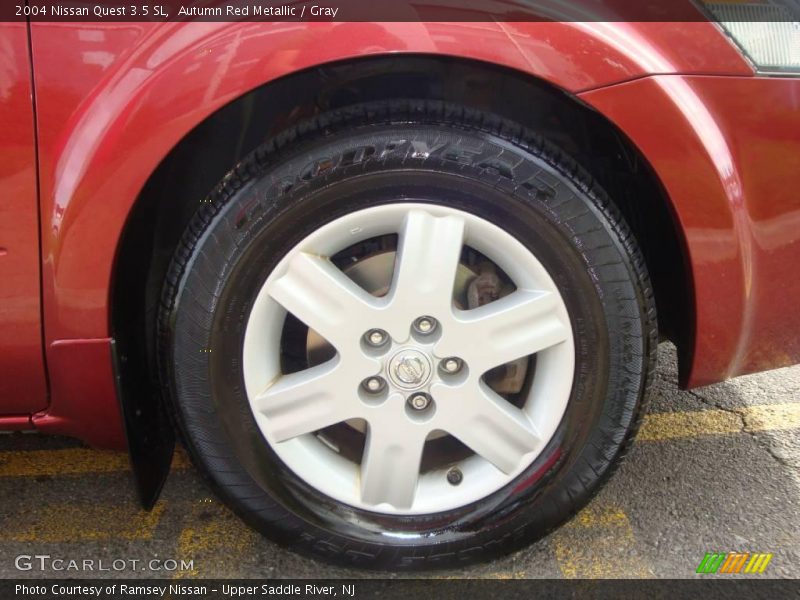Autumn Red Metallic / Gray 2004 Nissan Quest 3.5 SL