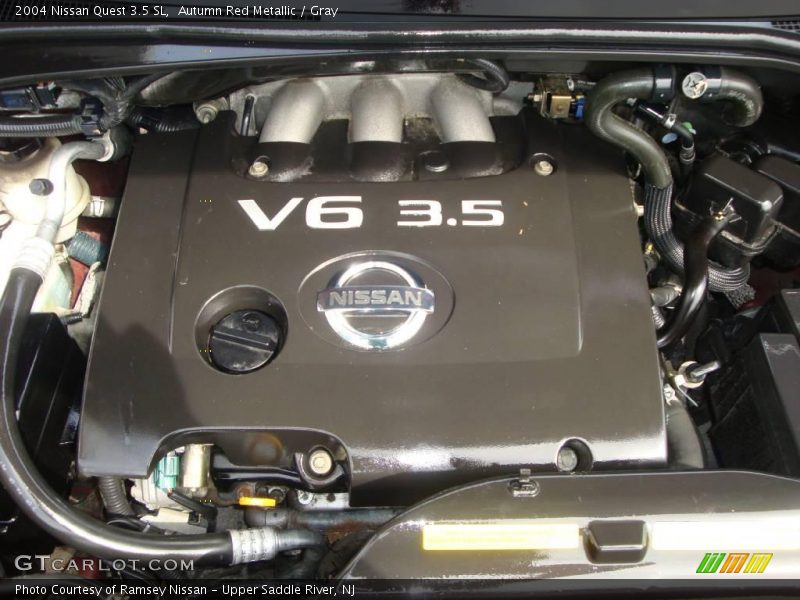 Autumn Red Metallic / Gray 2004 Nissan Quest 3.5 SL