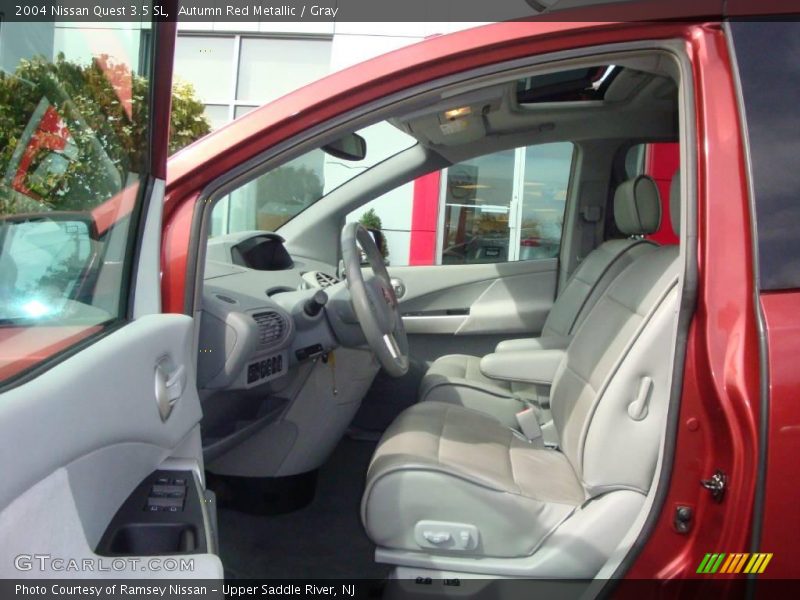 Autumn Red Metallic / Gray 2004 Nissan Quest 3.5 SL