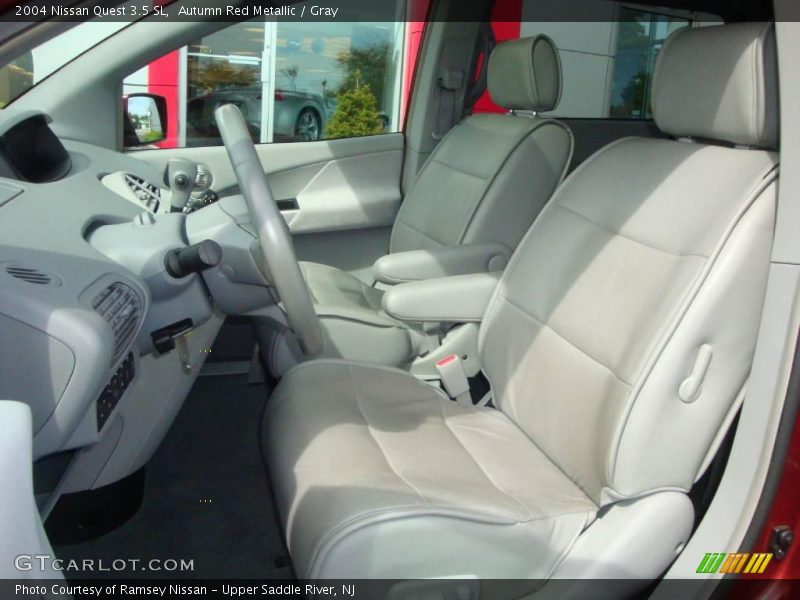 Autumn Red Metallic / Gray 2004 Nissan Quest 3.5 SL
