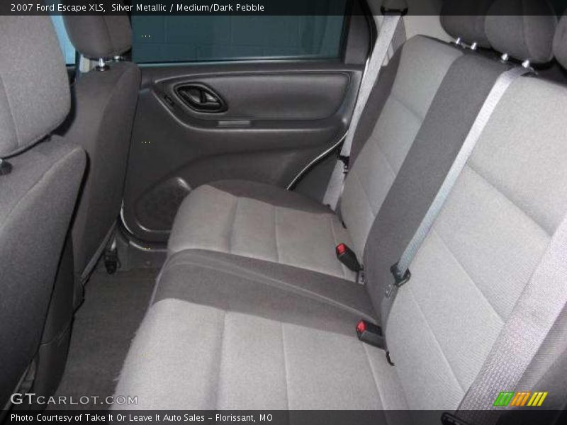 Silver Metallic / Medium/Dark Pebble 2007 Ford Escape XLS