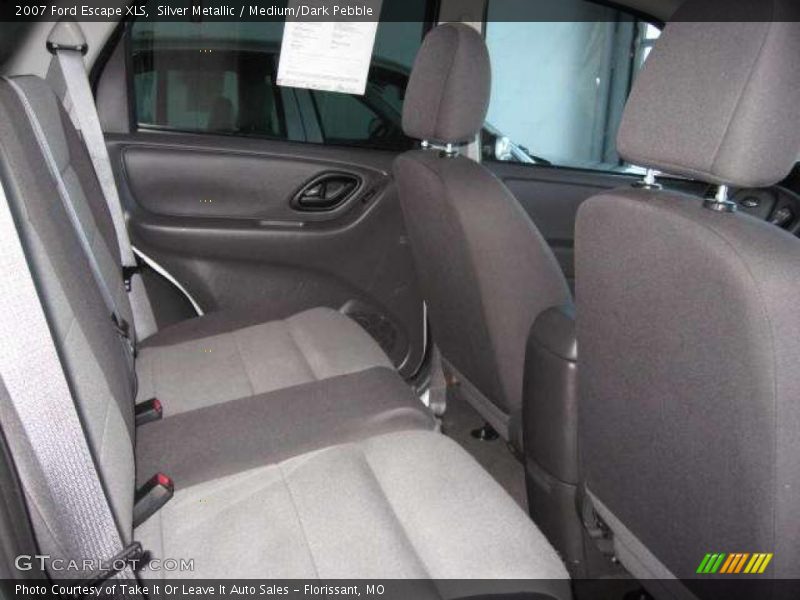 Silver Metallic / Medium/Dark Pebble 2007 Ford Escape XLS