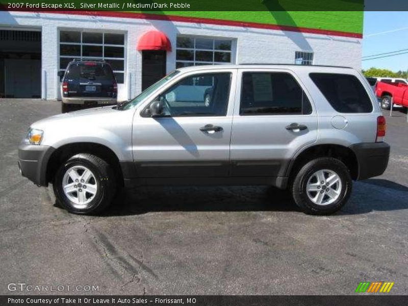 Silver Metallic / Medium/Dark Pebble 2007 Ford Escape XLS