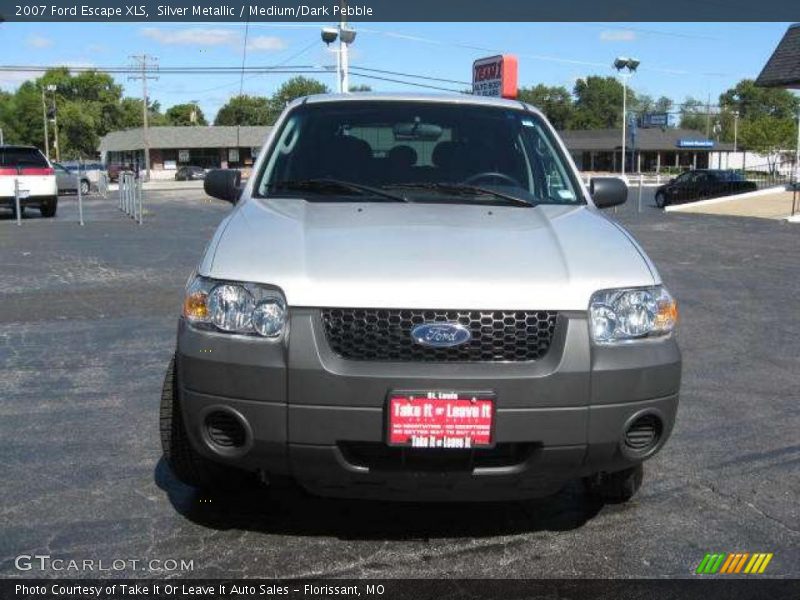 Silver Metallic / Medium/Dark Pebble 2007 Ford Escape XLS
