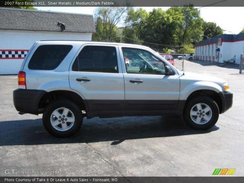 Silver Metallic / Medium/Dark Pebble 2007 Ford Escape XLS