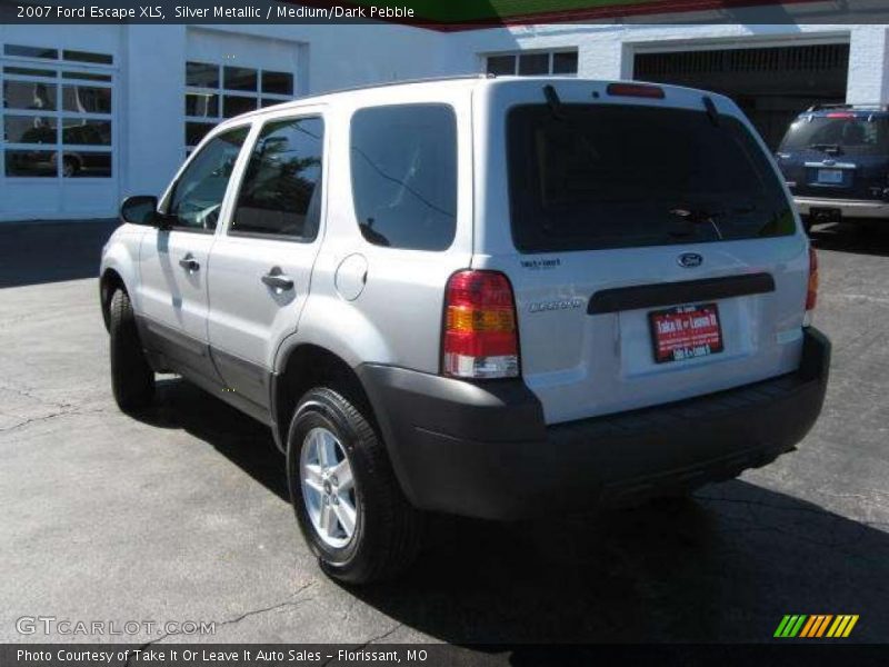 Silver Metallic / Medium/Dark Pebble 2007 Ford Escape XLS