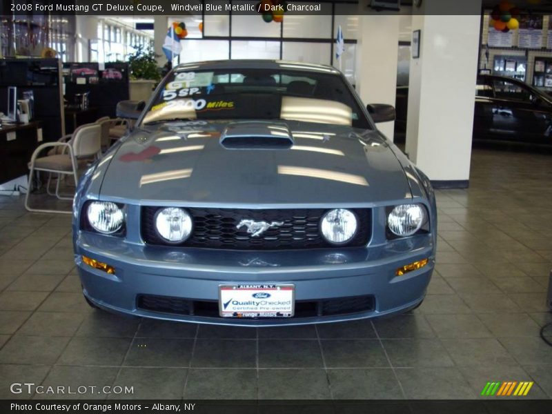 Windveil Blue Metallic / Dark Charcoal 2008 Ford Mustang GT Deluxe Coupe