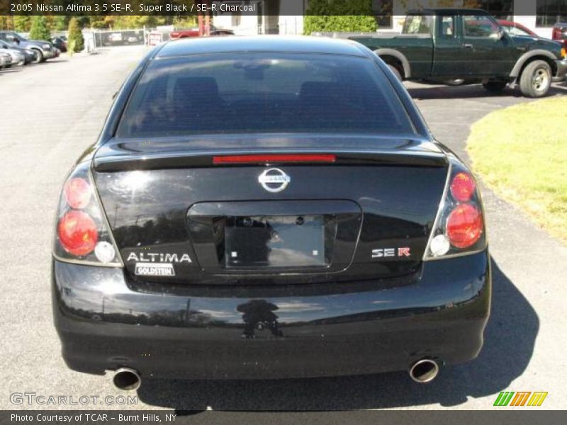 Super Black / SE-R Charcoal 2005 Nissan Altima 3.5 SE-R