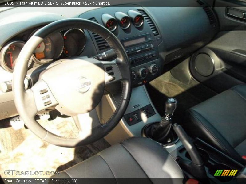 Super Black / SE-R Charcoal 2005 Nissan Altima 3.5 SE-R