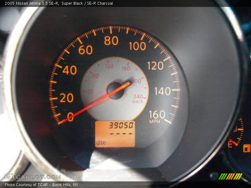 Super Black / SE-R Charcoal 2005 Nissan Altima 3.5 SE-R