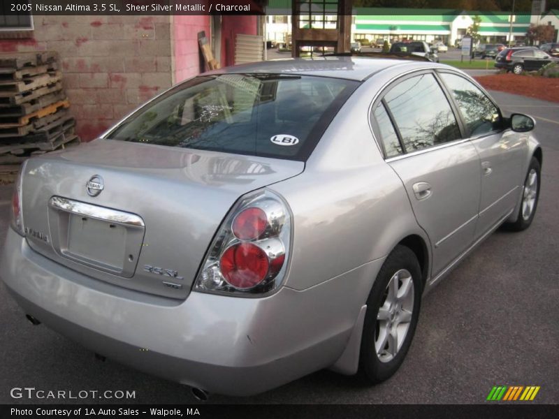 Sheer Silver Metallic / Charcoal 2005 Nissan Altima 3.5 SL