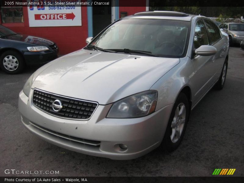 Sheer Silver Metallic / Charcoal 2005 Nissan Altima 3.5 SL