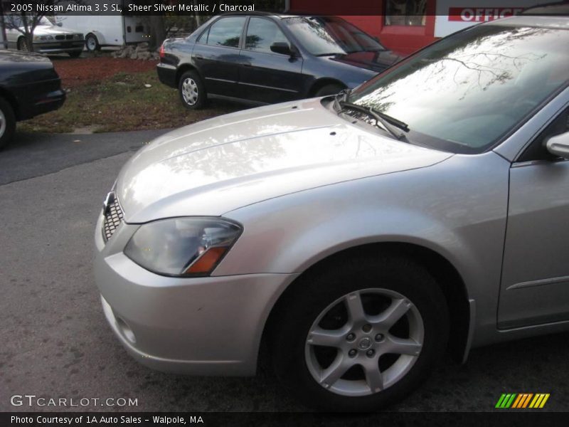 Sheer Silver Metallic / Charcoal 2005 Nissan Altima 3.5 SL
