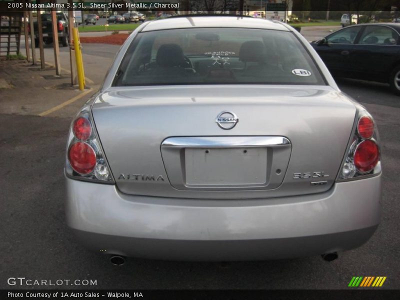 Sheer Silver Metallic / Charcoal 2005 Nissan Altima 3.5 SL