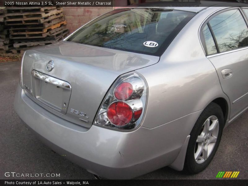 Sheer Silver Metallic / Charcoal 2005 Nissan Altima 3.5 SL