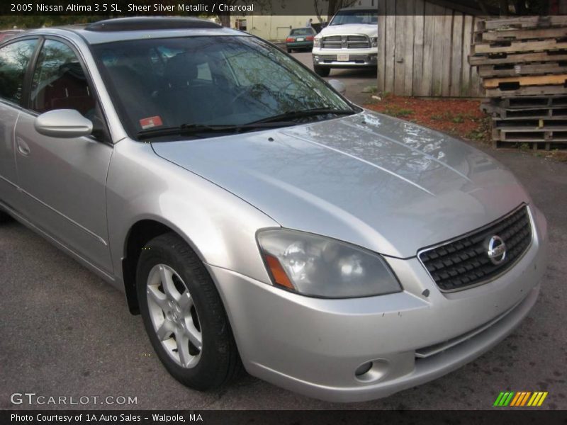 Sheer Silver Metallic / Charcoal 2005 Nissan Altima 3.5 SL