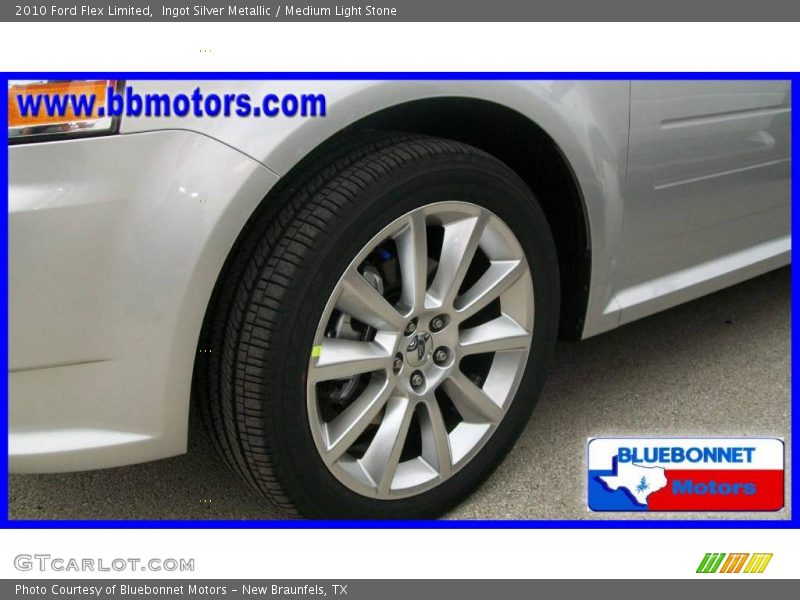 Ingot Silver Metallic / Medium Light Stone 2010 Ford Flex Limited