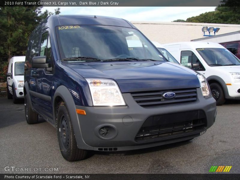 Dark Blue / Dark Gray 2010 Ford Transit Connect XL Cargo Van