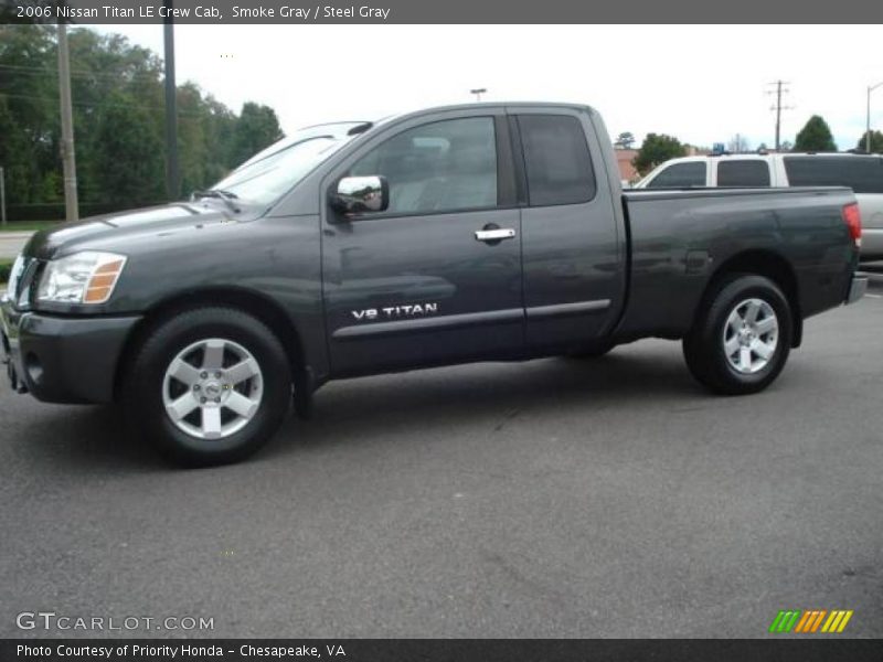 Smoke Gray / Steel Gray 2006 Nissan Titan LE Crew Cab