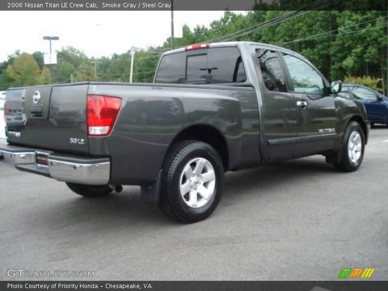 Smoke Gray / Steel Gray 2006 Nissan Titan LE Crew Cab