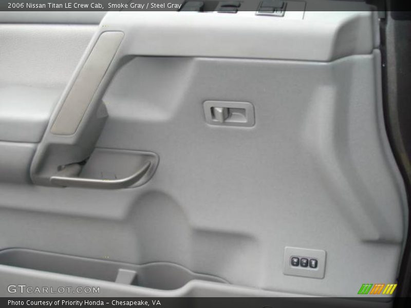 Smoke Gray / Steel Gray 2006 Nissan Titan LE Crew Cab