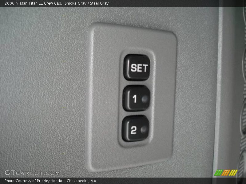 Smoke Gray / Steel Gray 2006 Nissan Titan LE Crew Cab