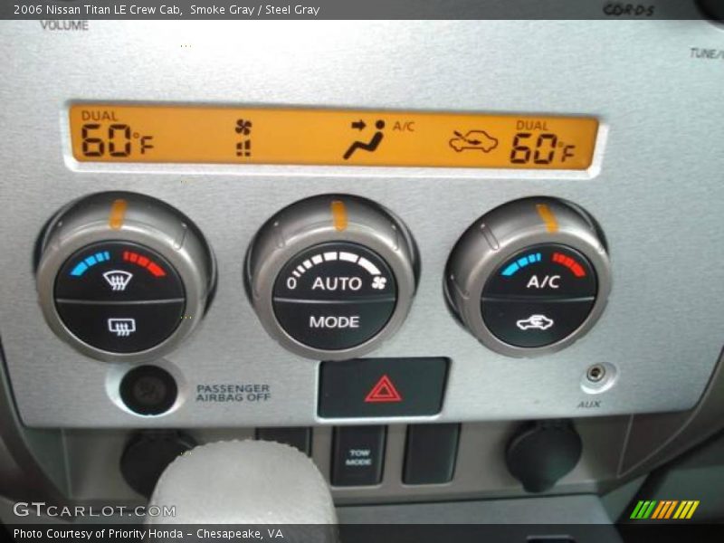 Smoke Gray / Steel Gray 2006 Nissan Titan LE Crew Cab