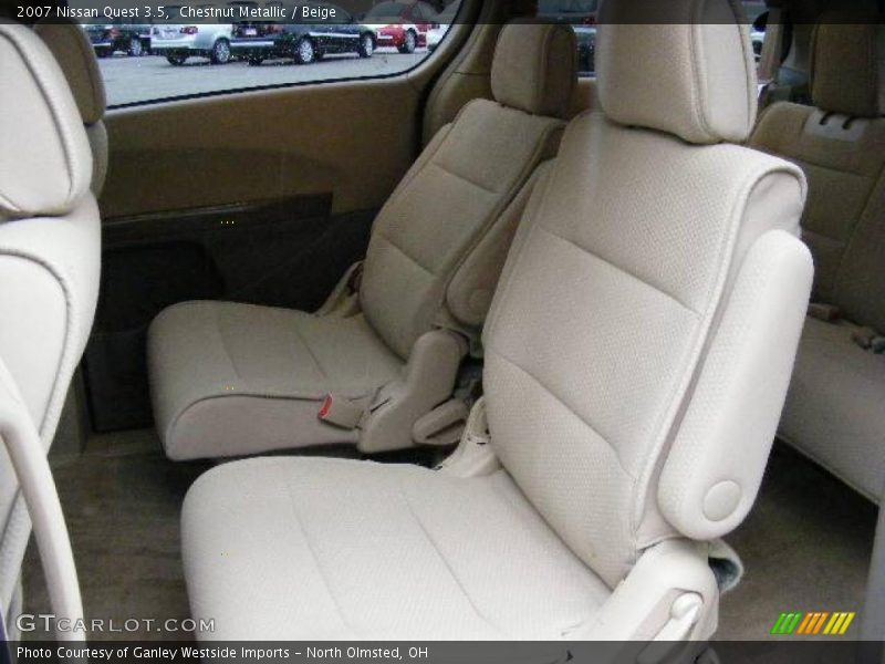 Chestnut Metallic / Beige 2007 Nissan Quest 3.5