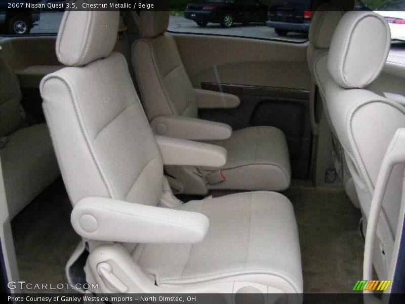 Chestnut Metallic / Beige 2007 Nissan Quest 3.5