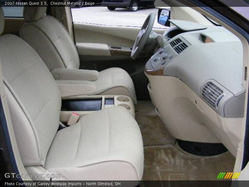 Chestnut Metallic / Beige 2007 Nissan Quest 3.5
