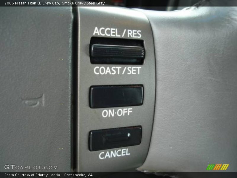 Smoke Gray / Steel Gray 2006 Nissan Titan LE Crew Cab