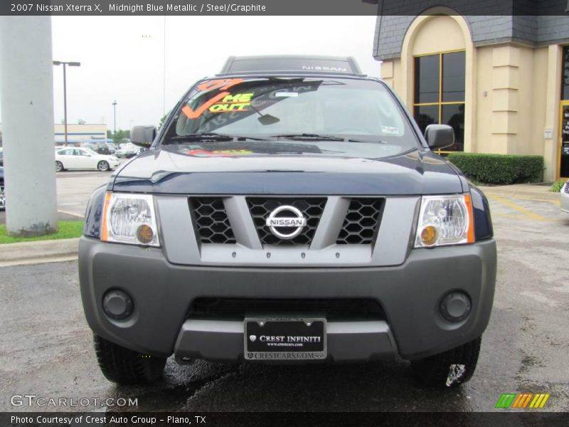 Midnight Blue Metallic / Steel/Graphite 2007 Nissan Xterra X
