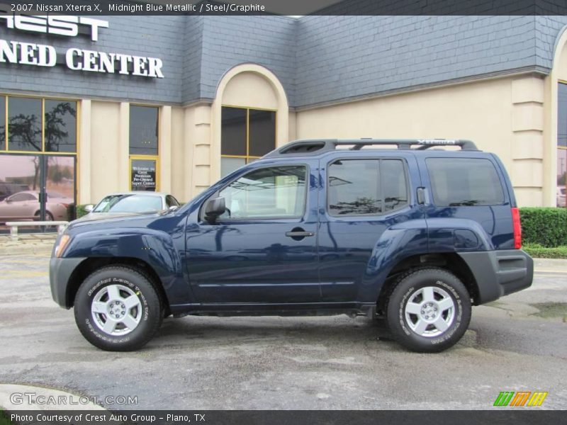 Midnight Blue Metallic / Steel/Graphite 2007 Nissan Xterra X