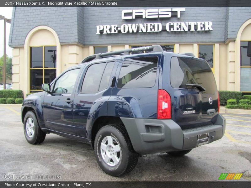 Midnight Blue Metallic / Steel/Graphite 2007 Nissan Xterra X