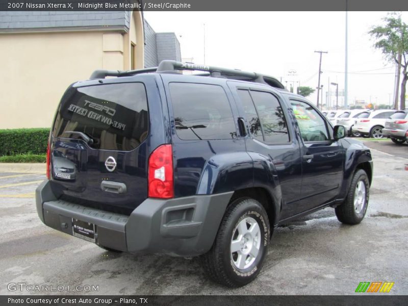 Midnight Blue Metallic / Steel/Graphite 2007 Nissan Xterra X