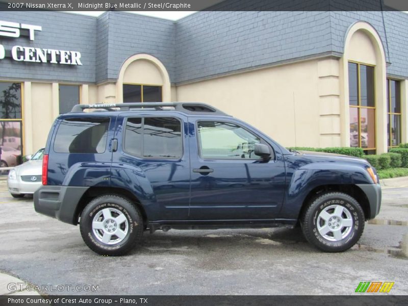 Midnight Blue Metallic / Steel/Graphite 2007 Nissan Xterra X