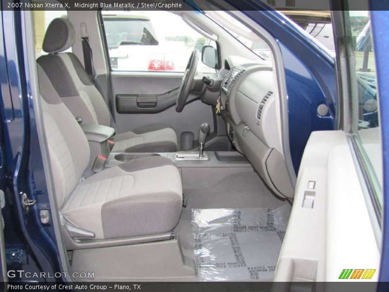 Midnight Blue Metallic / Steel/Graphite 2007 Nissan Xterra X