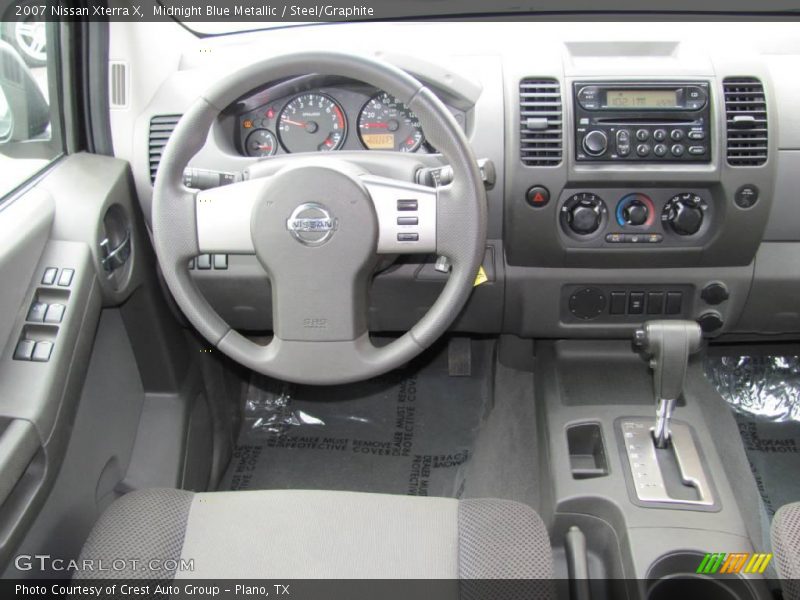 Midnight Blue Metallic / Steel/Graphite 2007 Nissan Xterra X