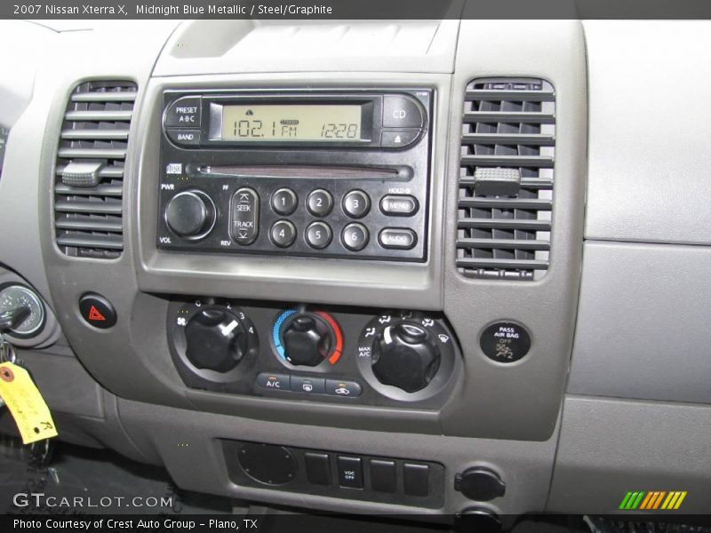 Midnight Blue Metallic / Steel/Graphite 2007 Nissan Xterra X