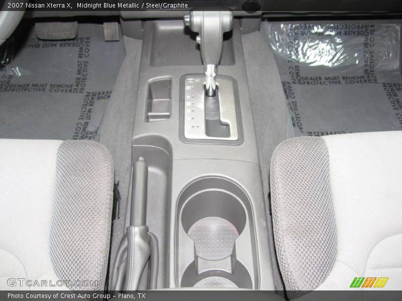 Midnight Blue Metallic / Steel/Graphite 2007 Nissan Xterra X