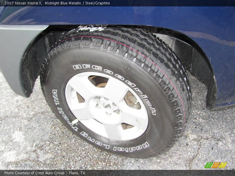 Midnight Blue Metallic / Steel/Graphite 2007 Nissan Xterra X