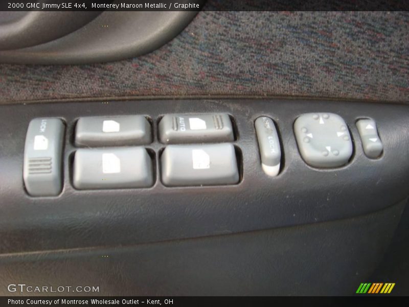 Monterey Maroon Metallic / Graphite 2000 GMC Jimmy SLE 4x4