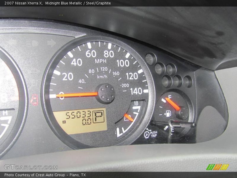 Midnight Blue Metallic / Steel/Graphite 2007 Nissan Xterra X