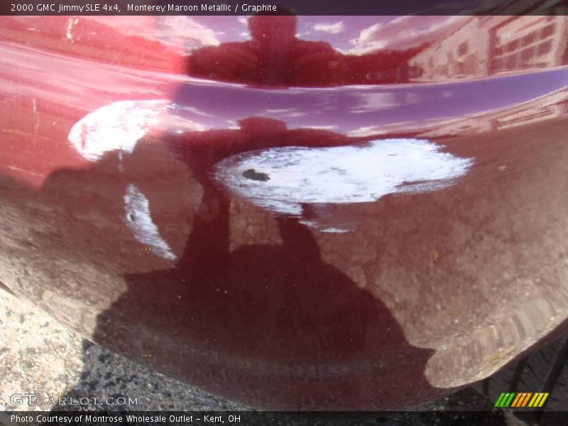 Monterey Maroon Metallic / Graphite 2000 GMC Jimmy SLE 4x4