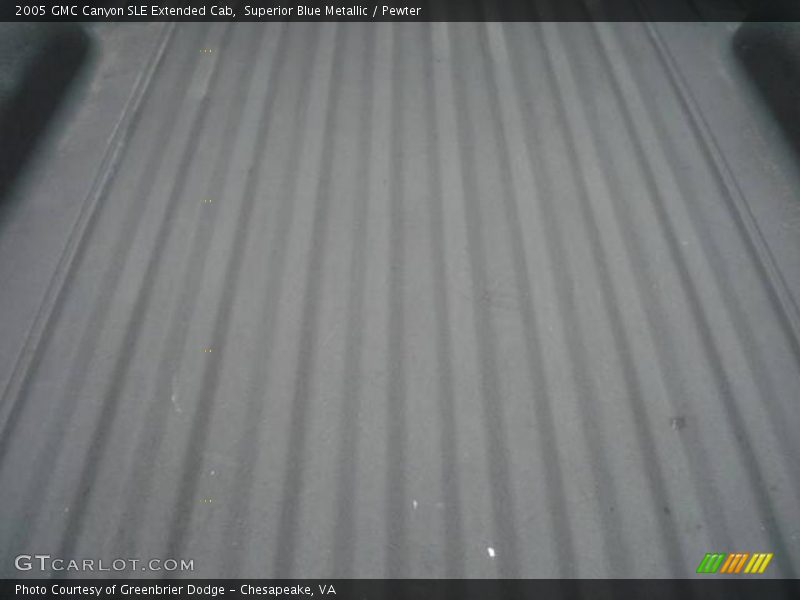 Superior Blue Metallic / Pewter 2005 GMC Canyon SLE Extended Cab
